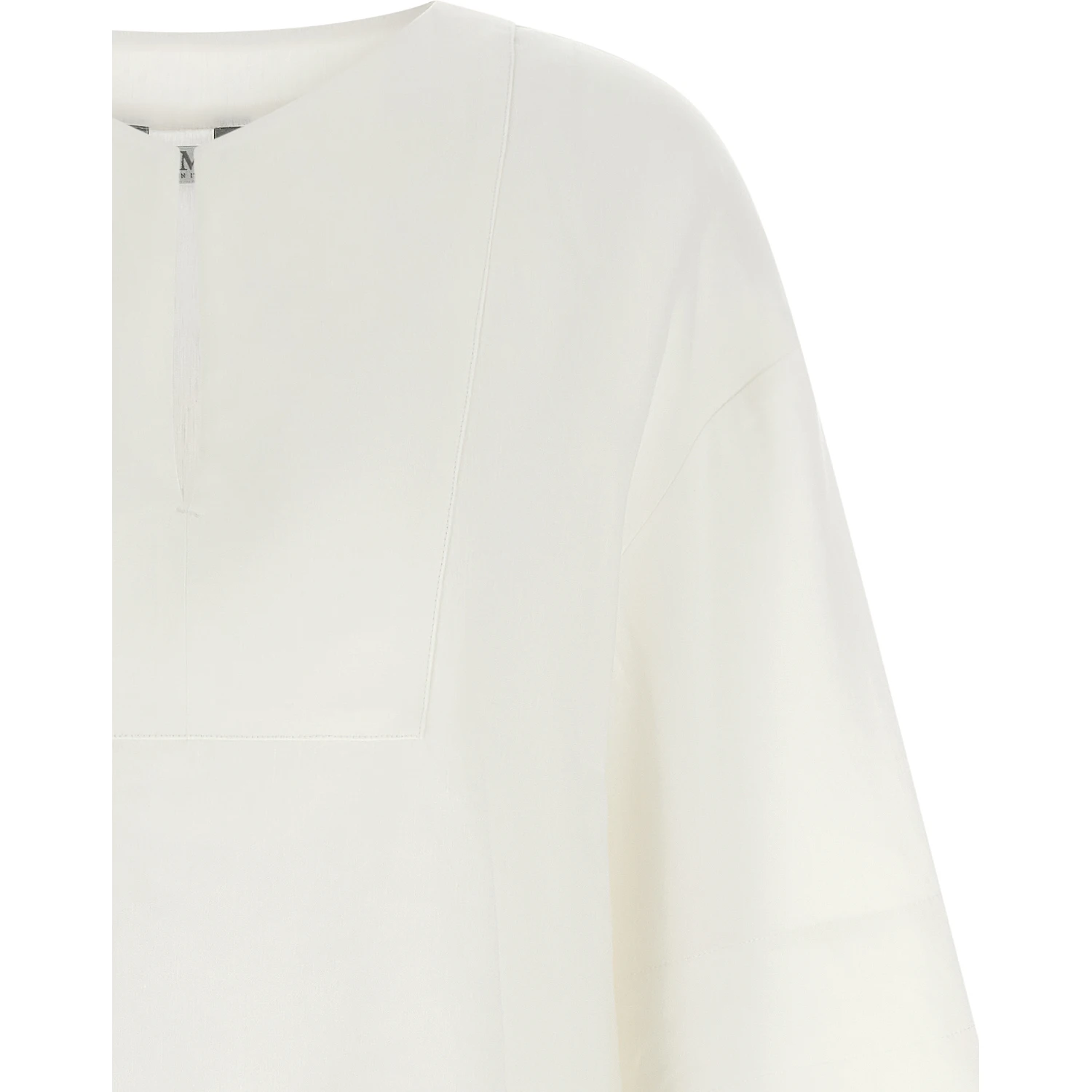 White Linen Blouse