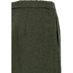 Bicolor Linen Casual Pants
