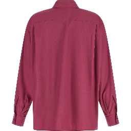 Fuchsia Cotton Blouse