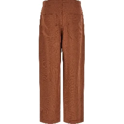 Multicolor Viscose Casual Pants