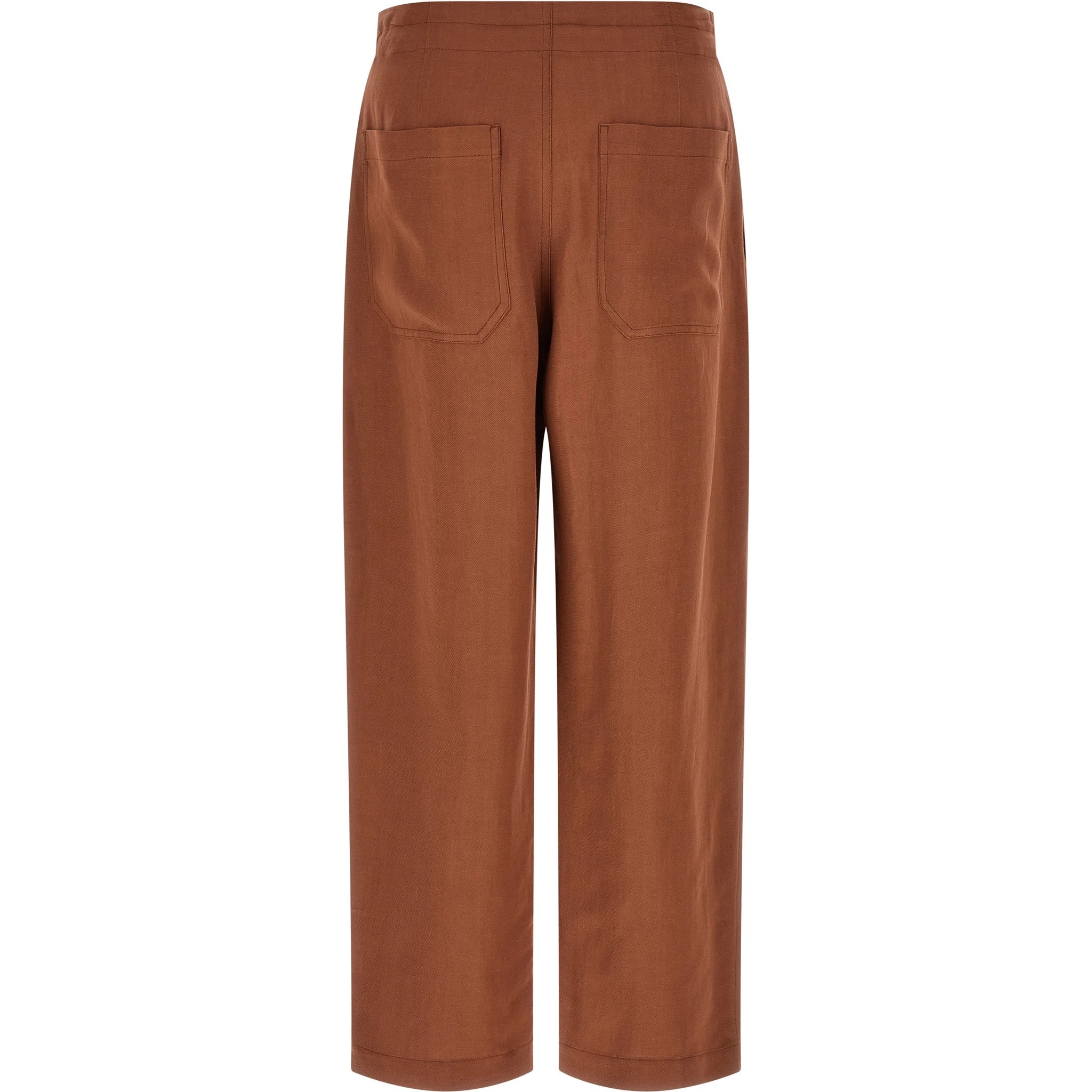 Multicolor Viscose Casual Pants