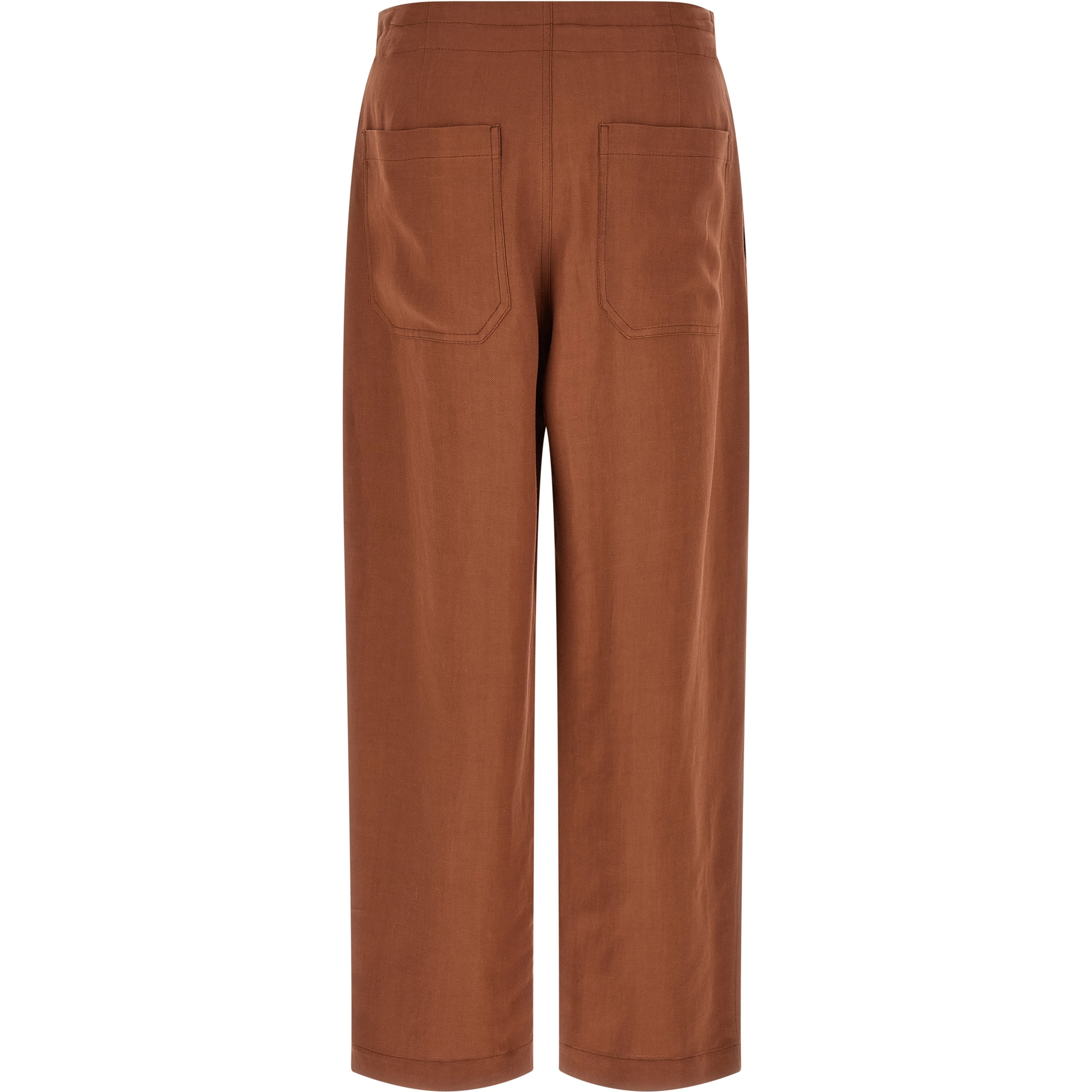 Multicolor Viscose Casual Pants