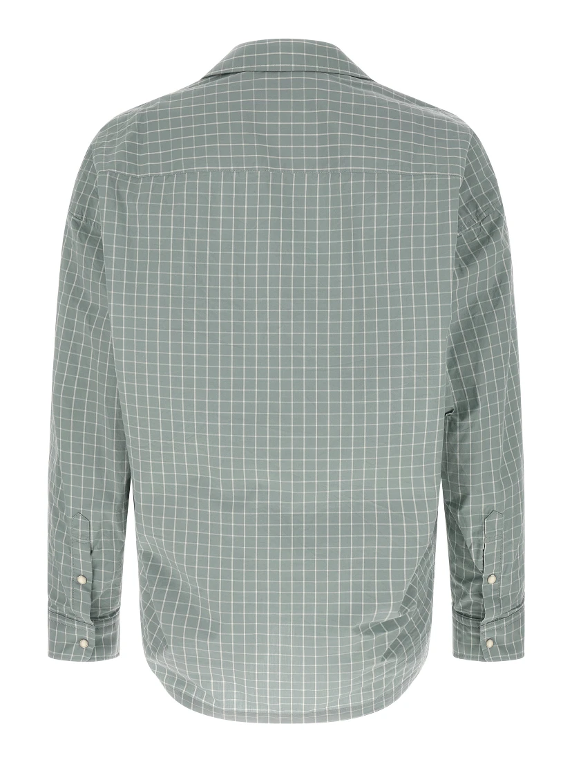 Blue Cotton Blouse