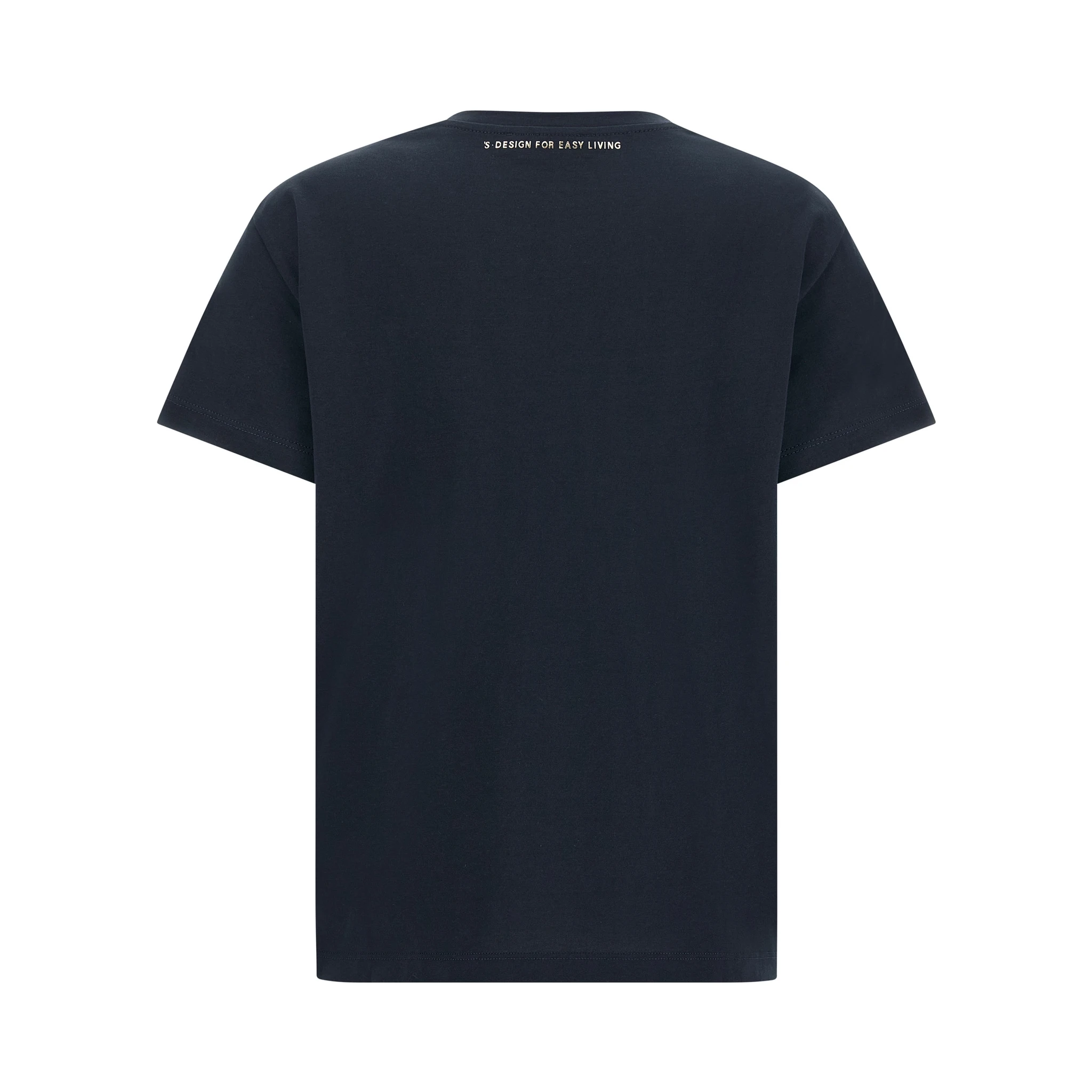 Blue Cotton T-Shirt