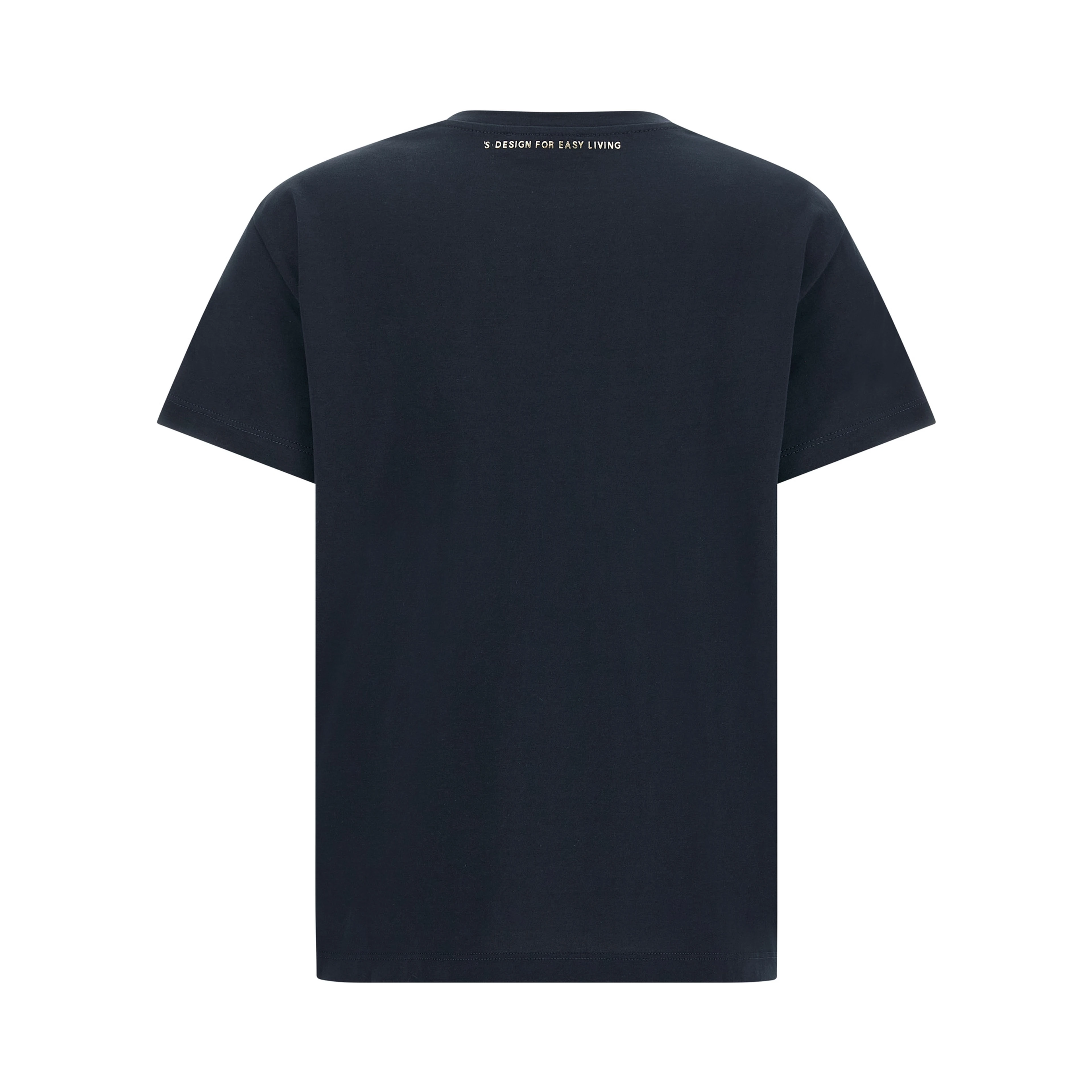Blue Cotton T-Shirt