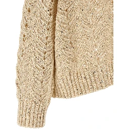 Beige Cotton Cardigan