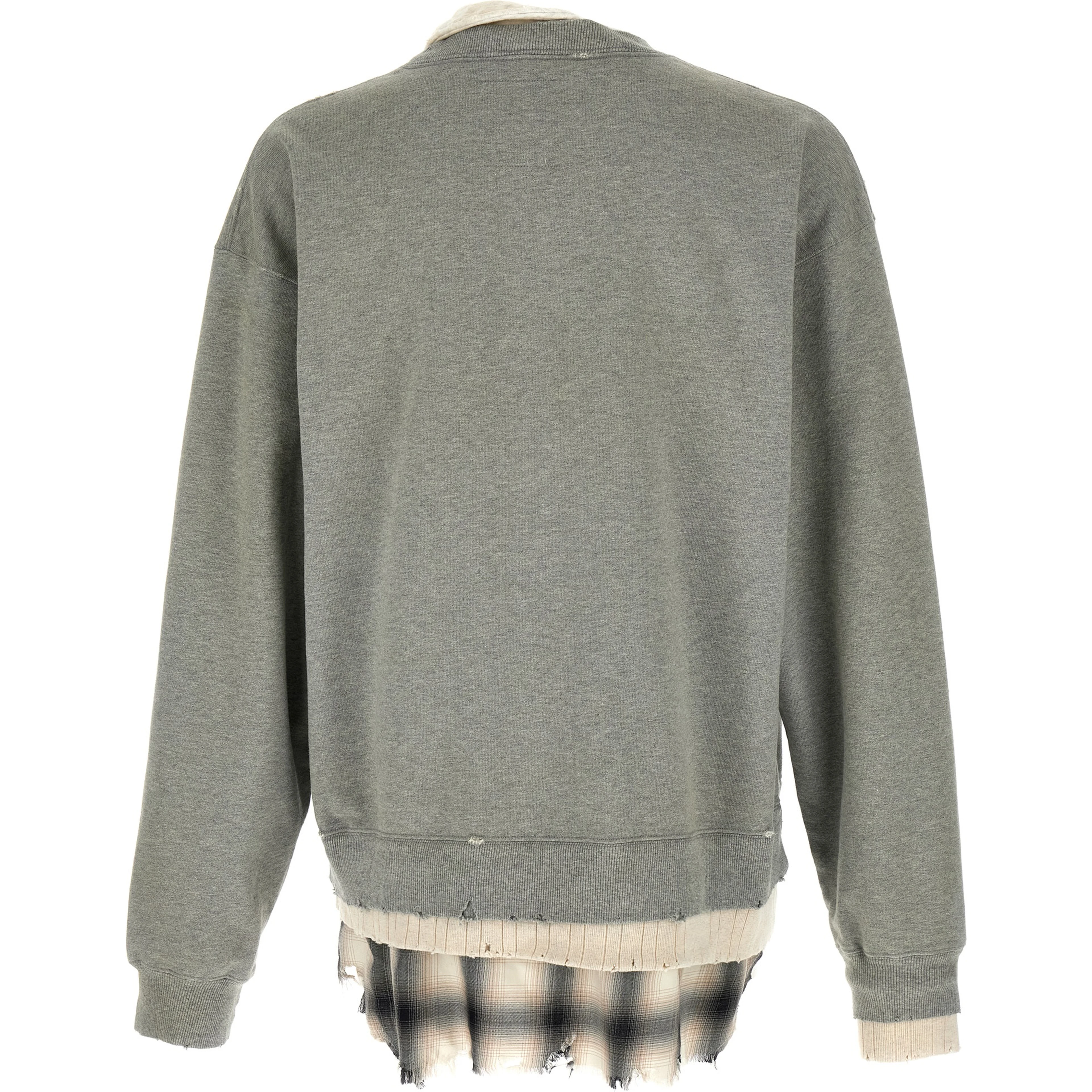 Gray Cotton Sweatshirt