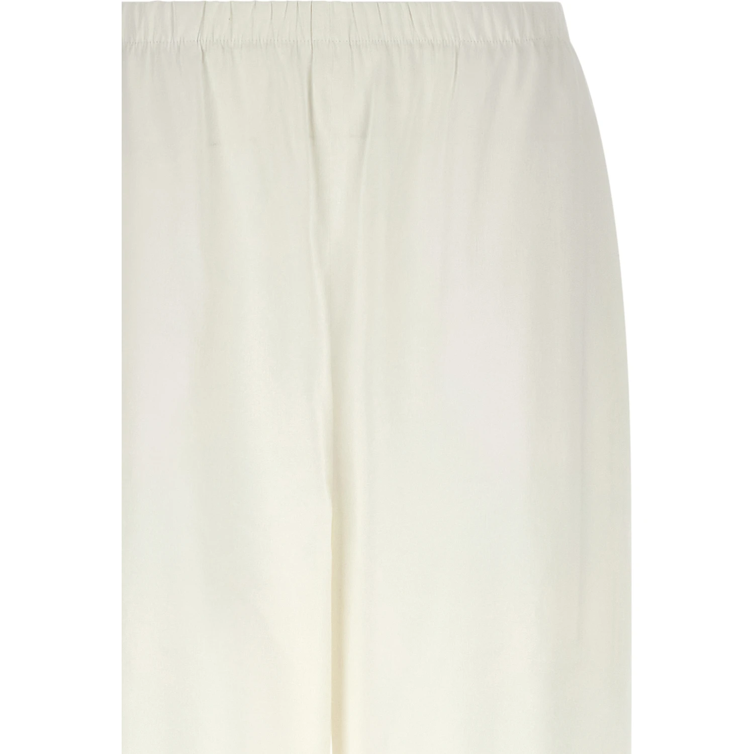 White Linen Casual Pants
