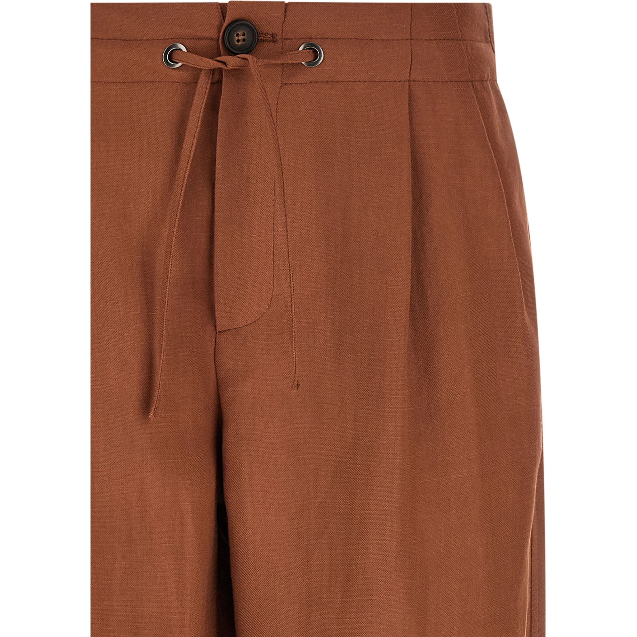 Multicolor Viscose Casual Pants