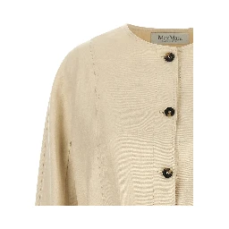 Beige Linen Blazer