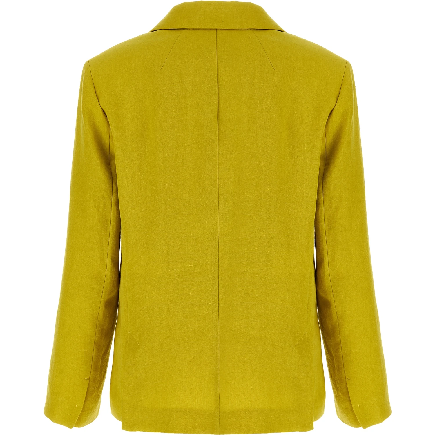 Bicolor Linen Blazer