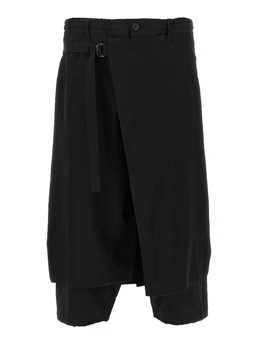 Black Wool Knee Length