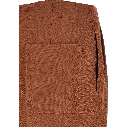 Multicolor Viscose Casual Pants
