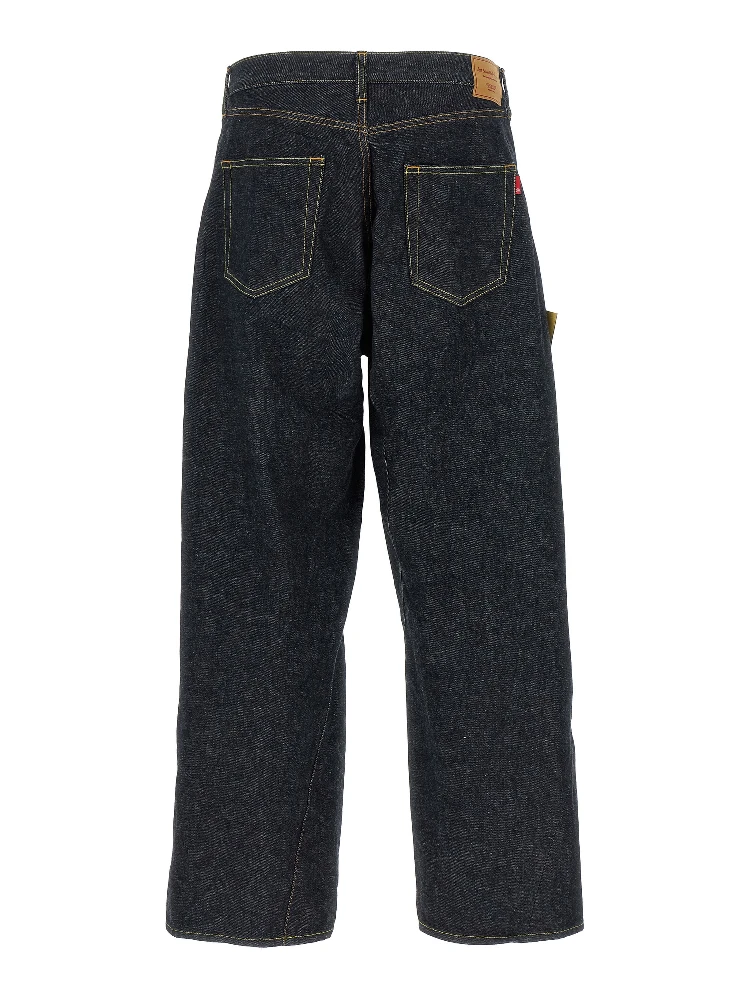 Blue Cotton Jeans Denim alternative