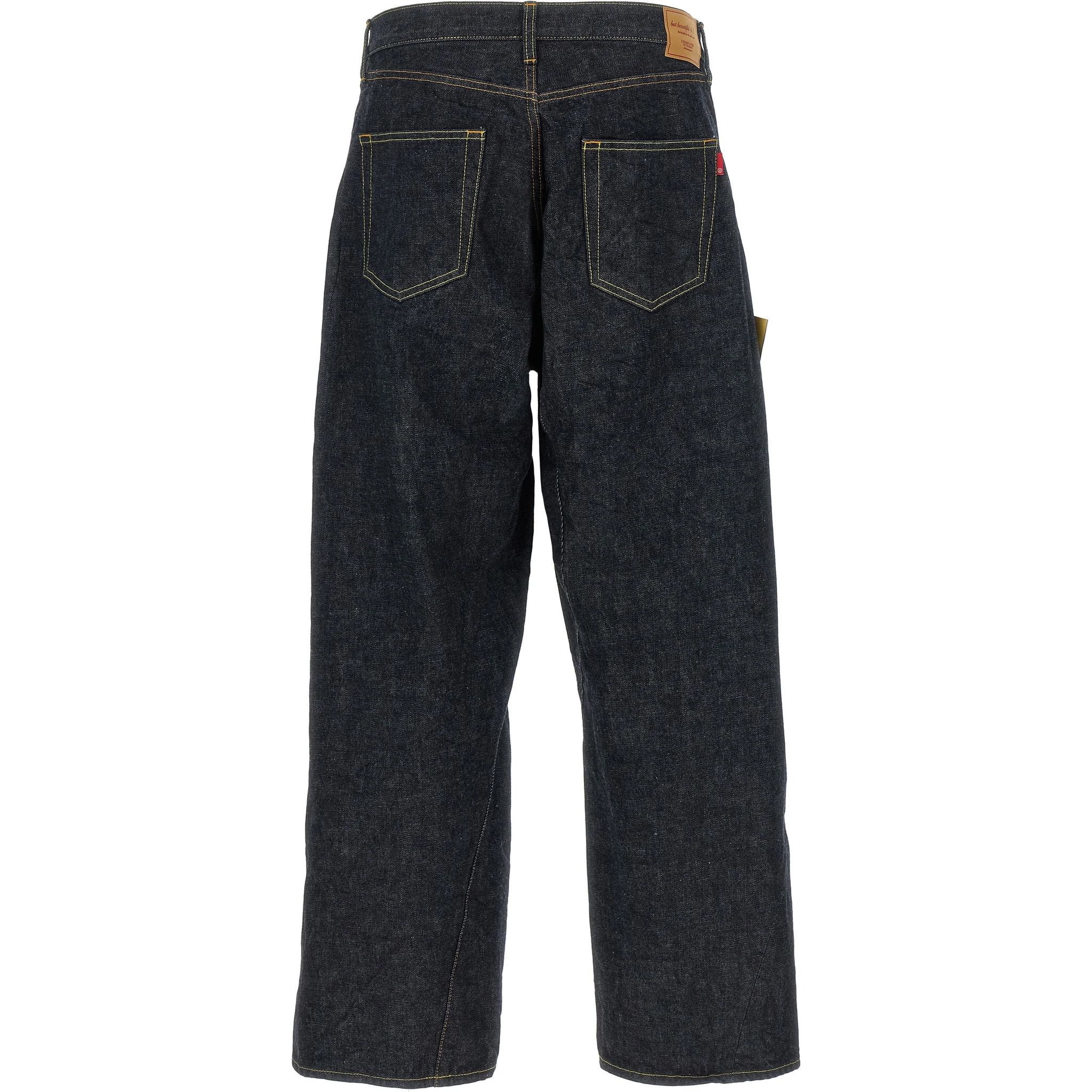جينز قطني أزرق