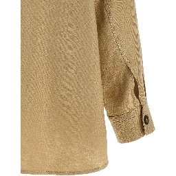 Beige Linen Blouse