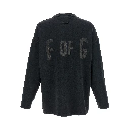 Black Cotton Cardigan