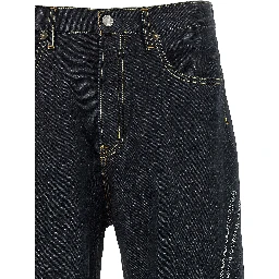Blue Cotton Jeans Denim