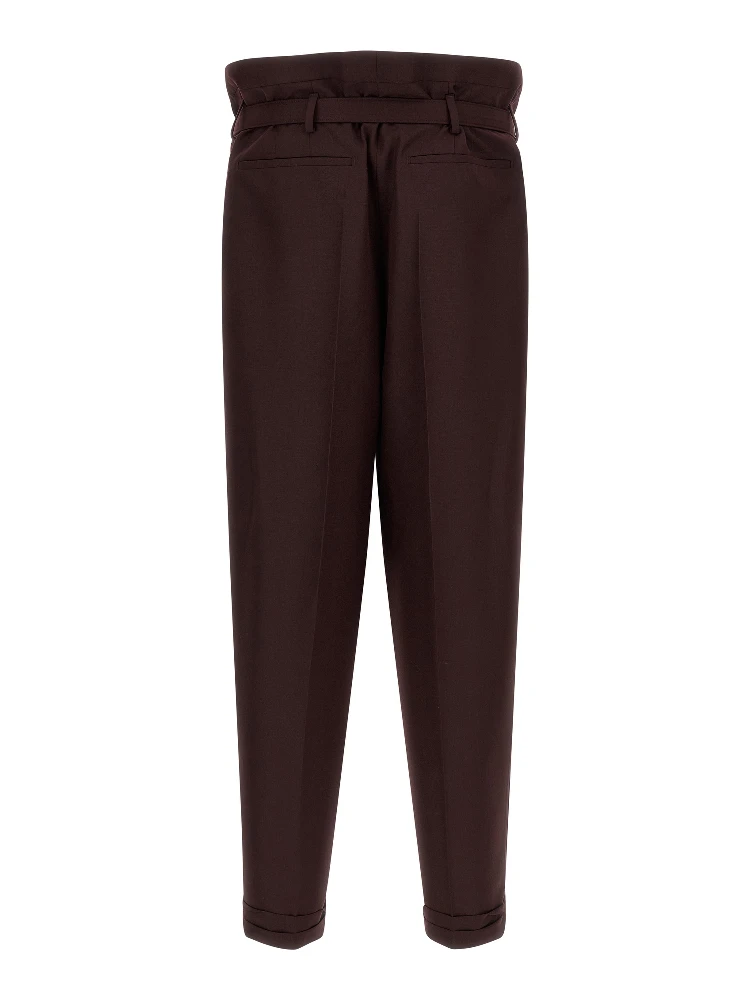 Purple Wool Casual Pants alternative