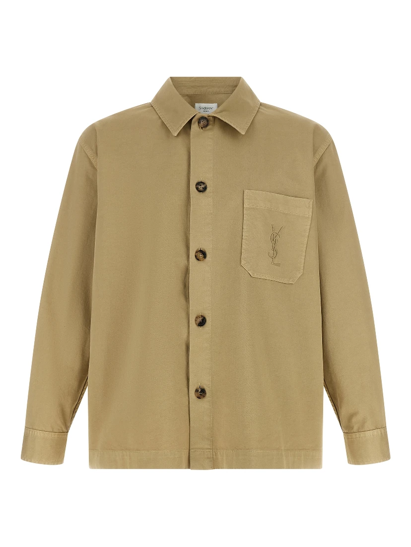 Beige Cotton Blouse