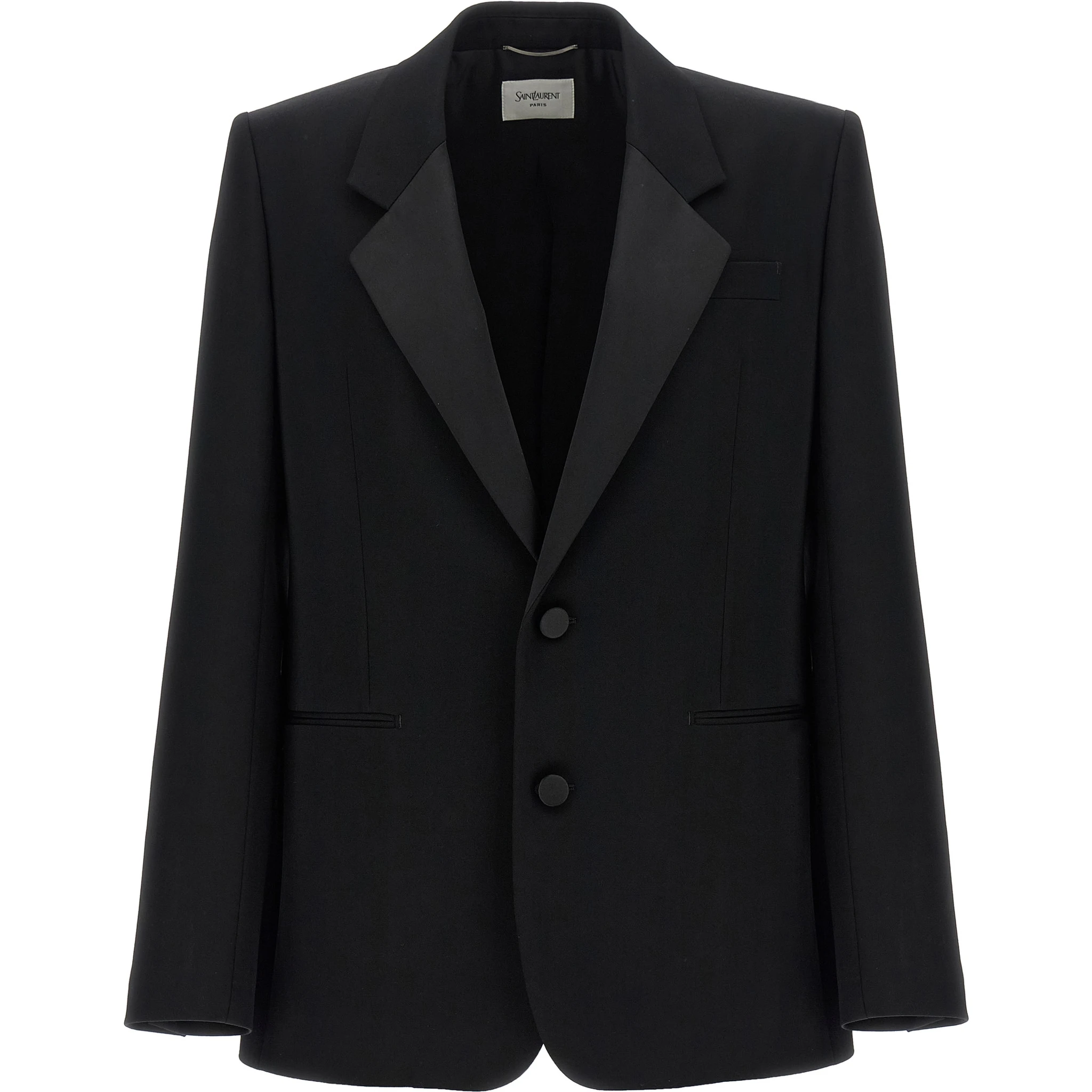 Black Wool Blazer