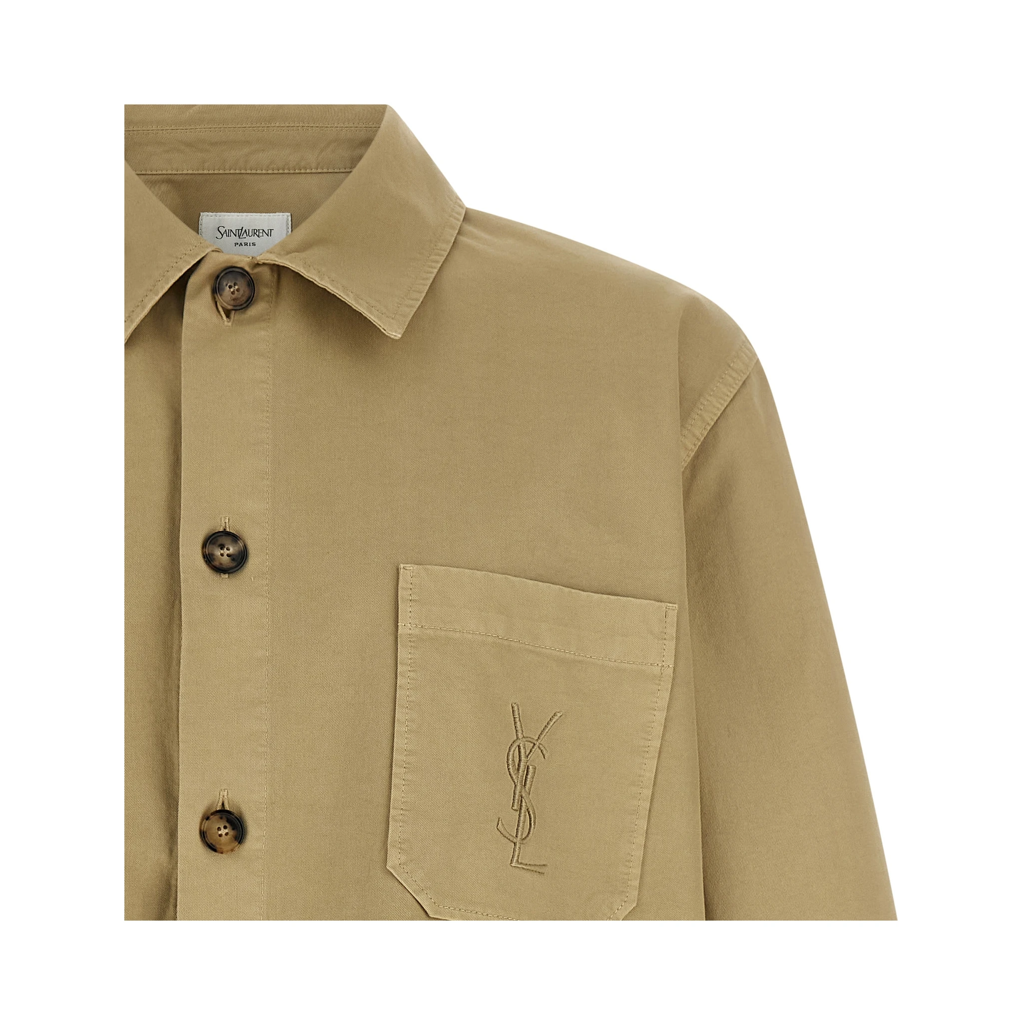 Beige Cotton Blouse