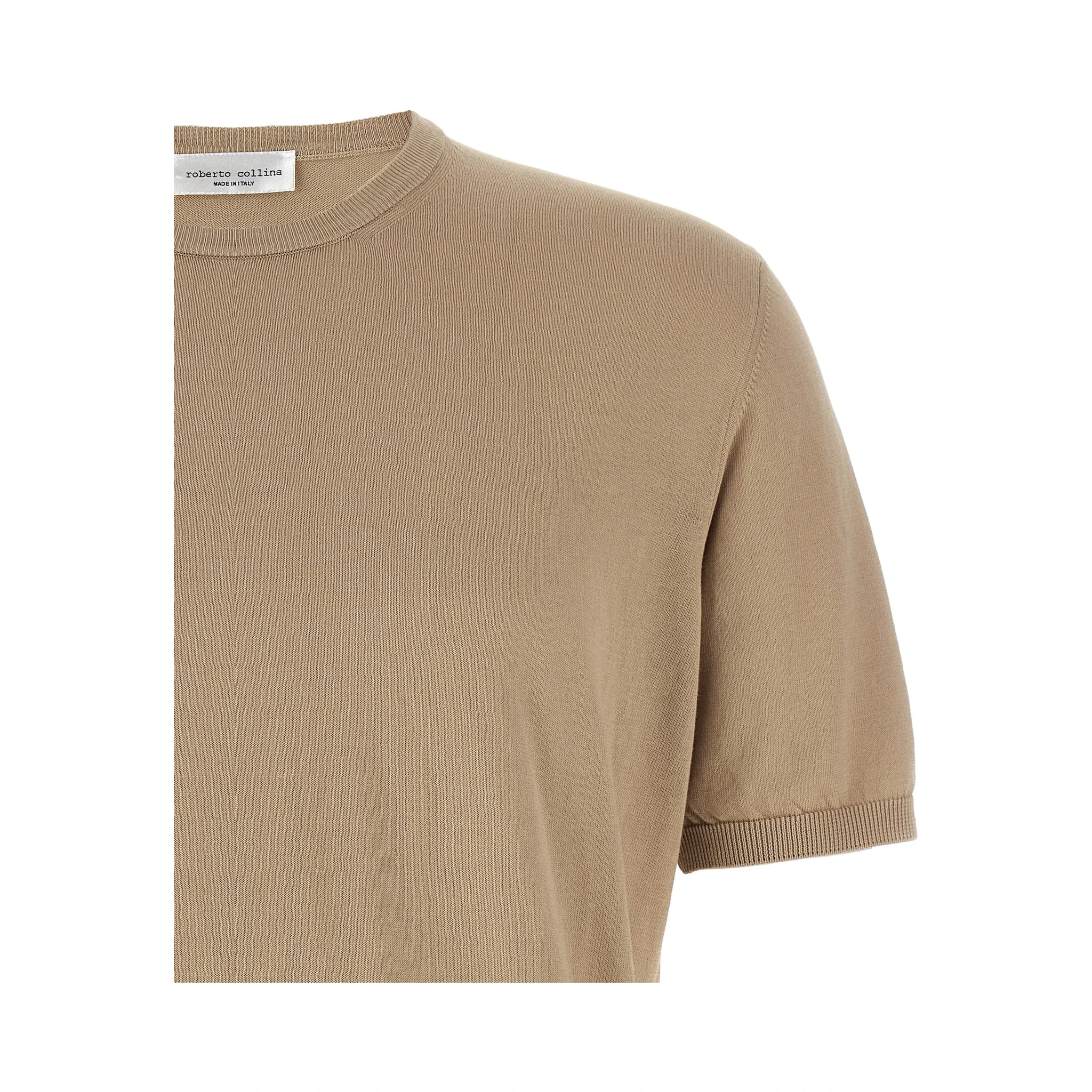 Beige Cotton Cardigan