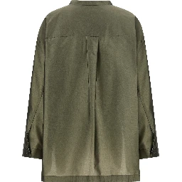 Bicolor Polyester Blouse