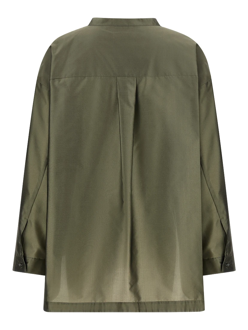 Bicolor Polyester Blouse