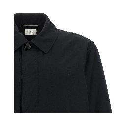 Black Cotton Shell Jacket