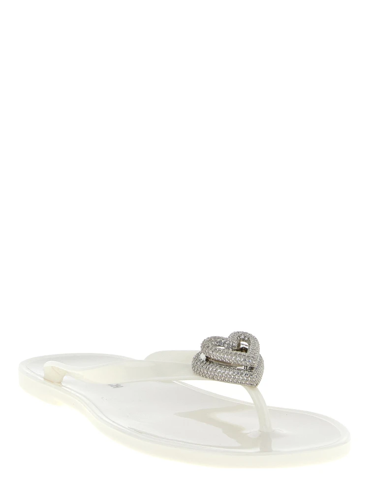 White Pvc Slides alternative