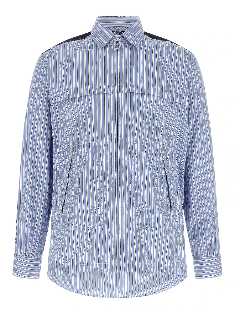 Blue Cotton Blouse