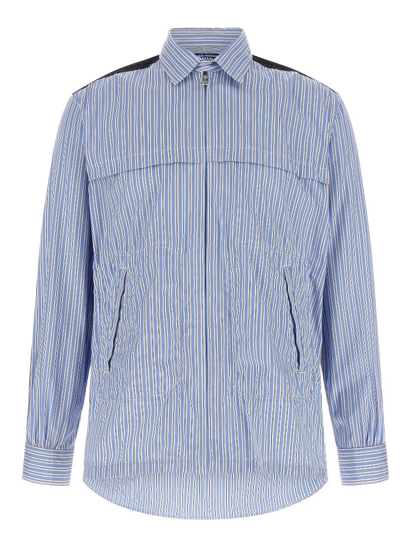 Blue Cotton Blouse