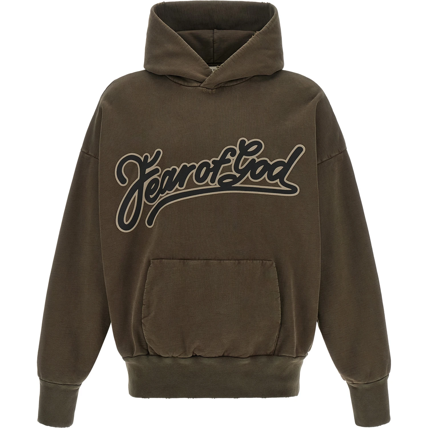 Brown Cotton Sweatshirt