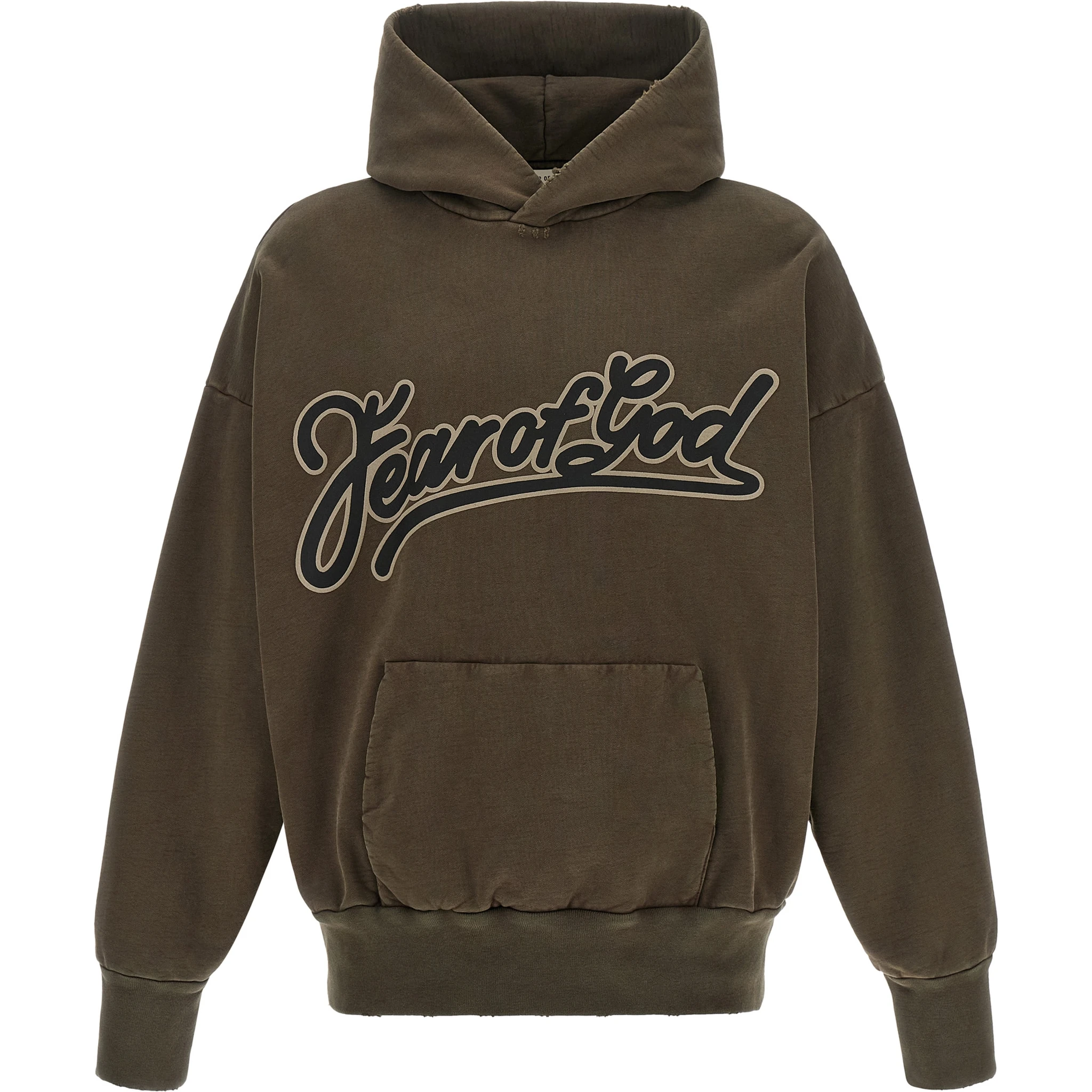 Brown Cotton Sweatshirt