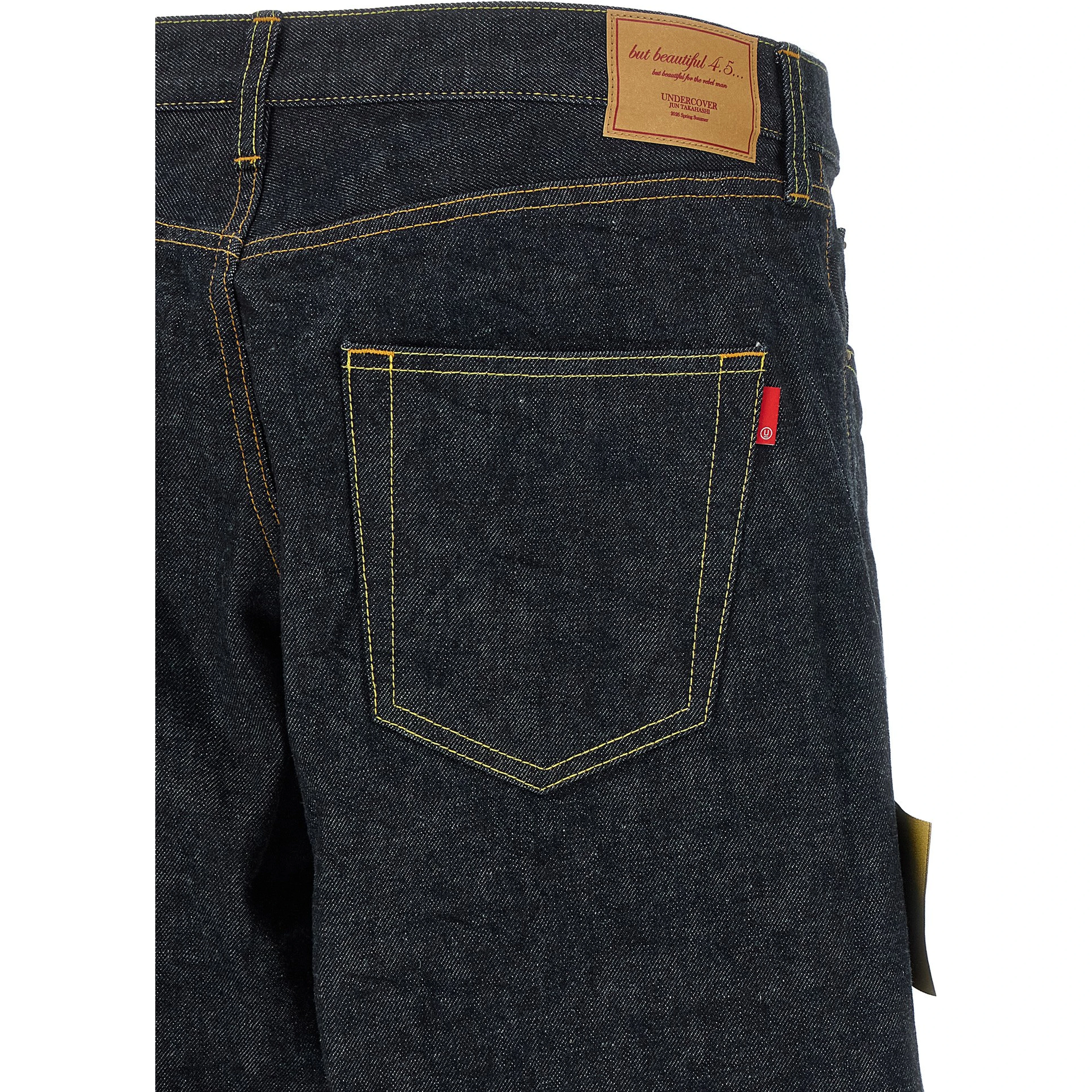 Blue Cotton Jeans Denim