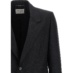 Black Wool Blazer