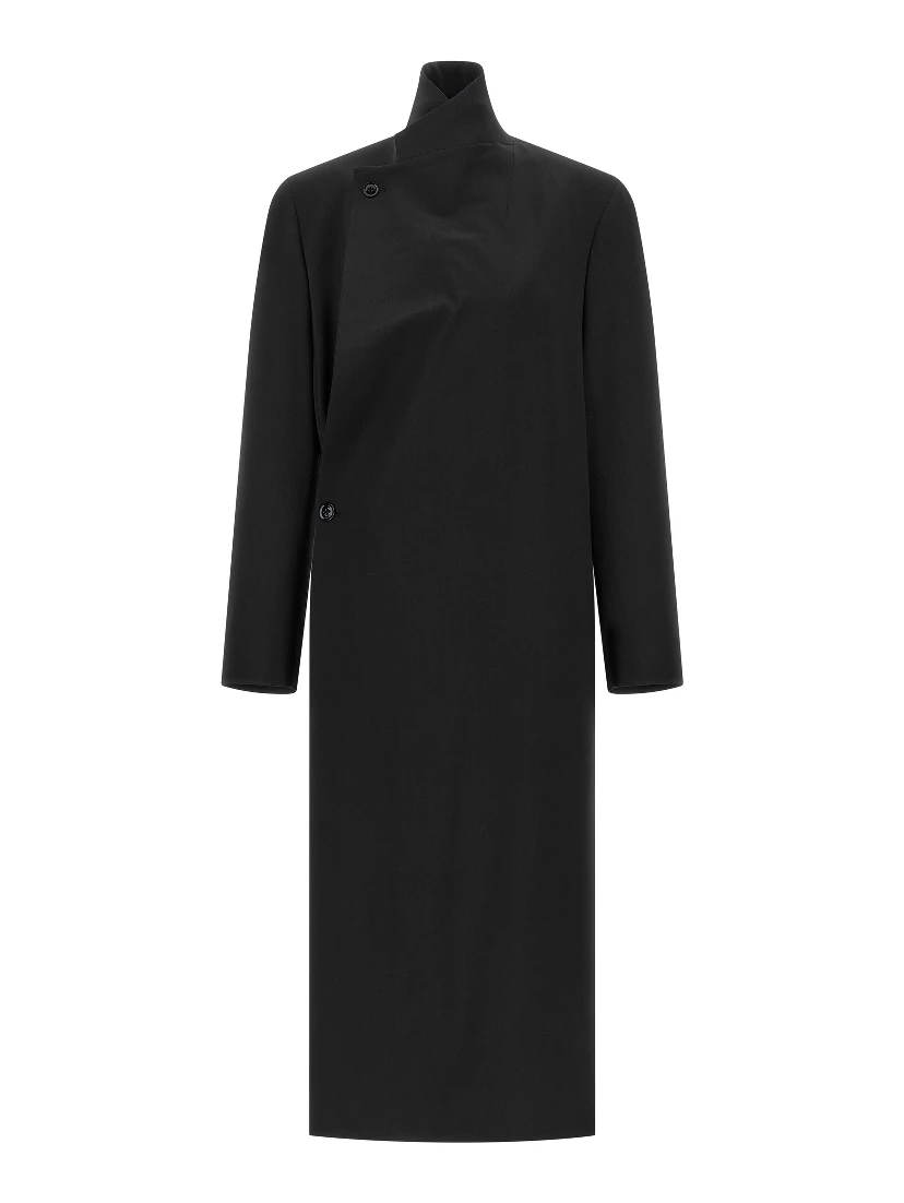Blue Wool Coat