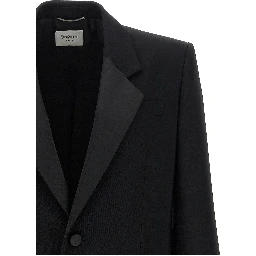 Black Wool Blazer
