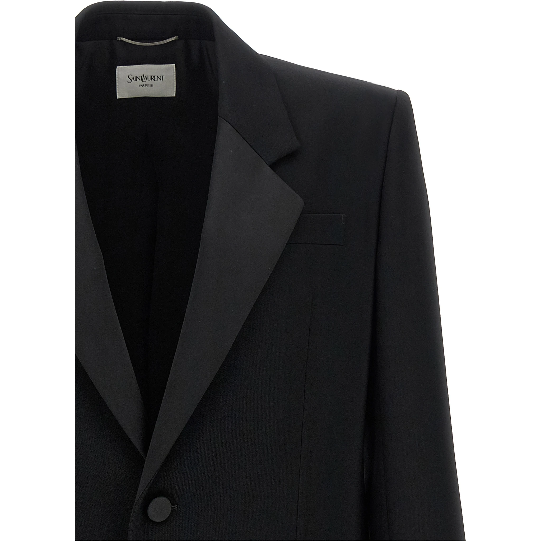 Black Wool Blazer