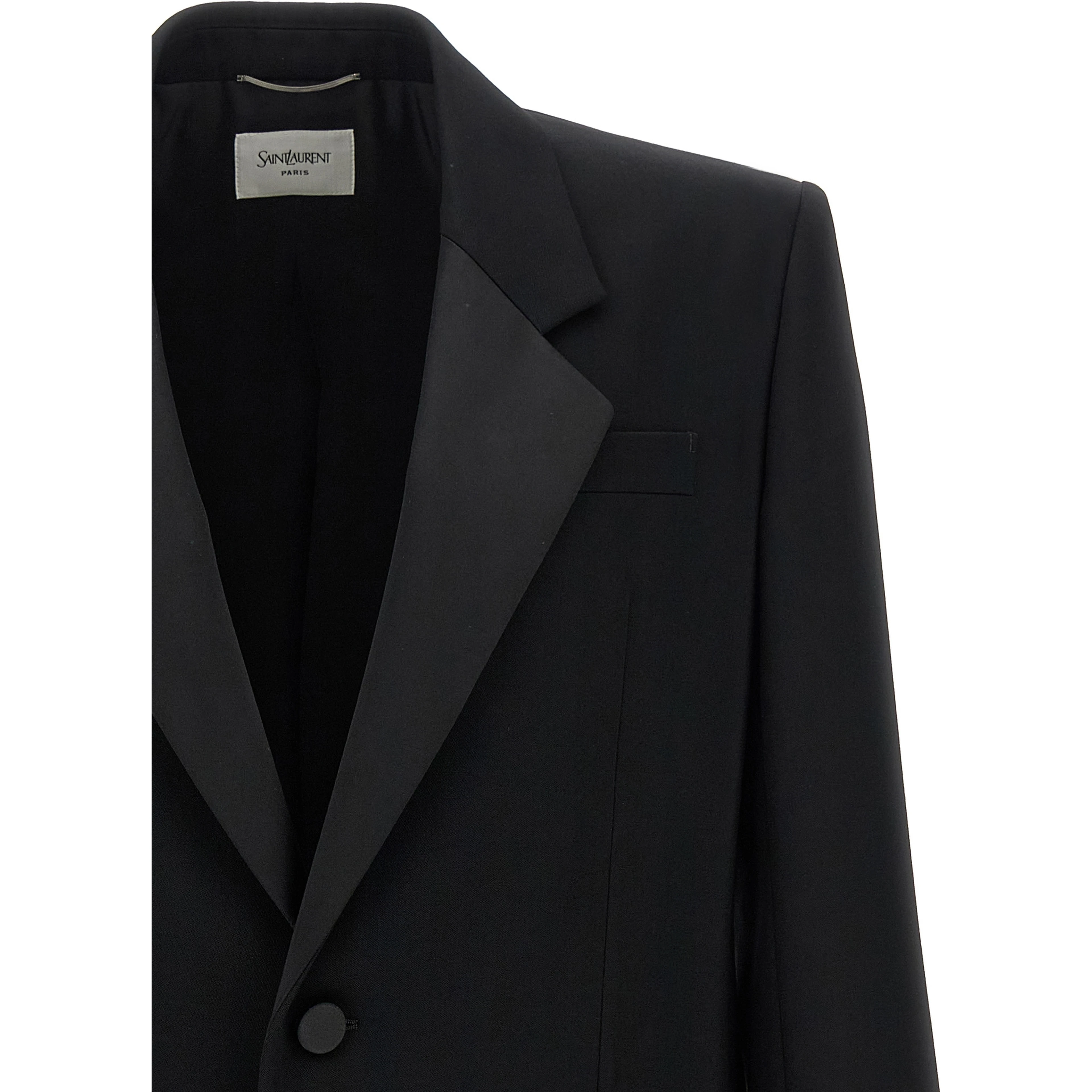 Black Wool Blazer