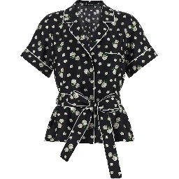 Black Silk Blouse
