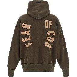 Brown Cotton Sweatshirt