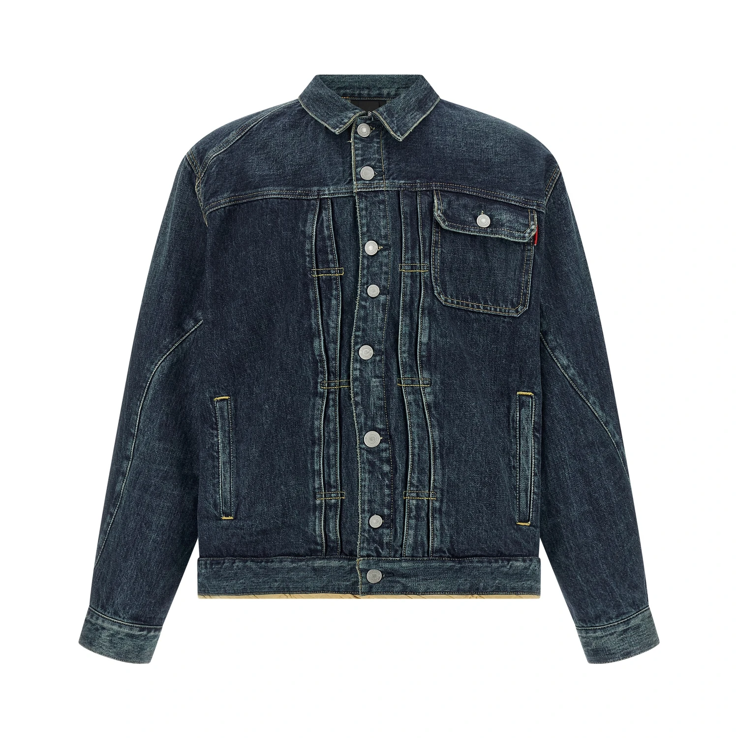 Blue Cotton Denim Jacket
