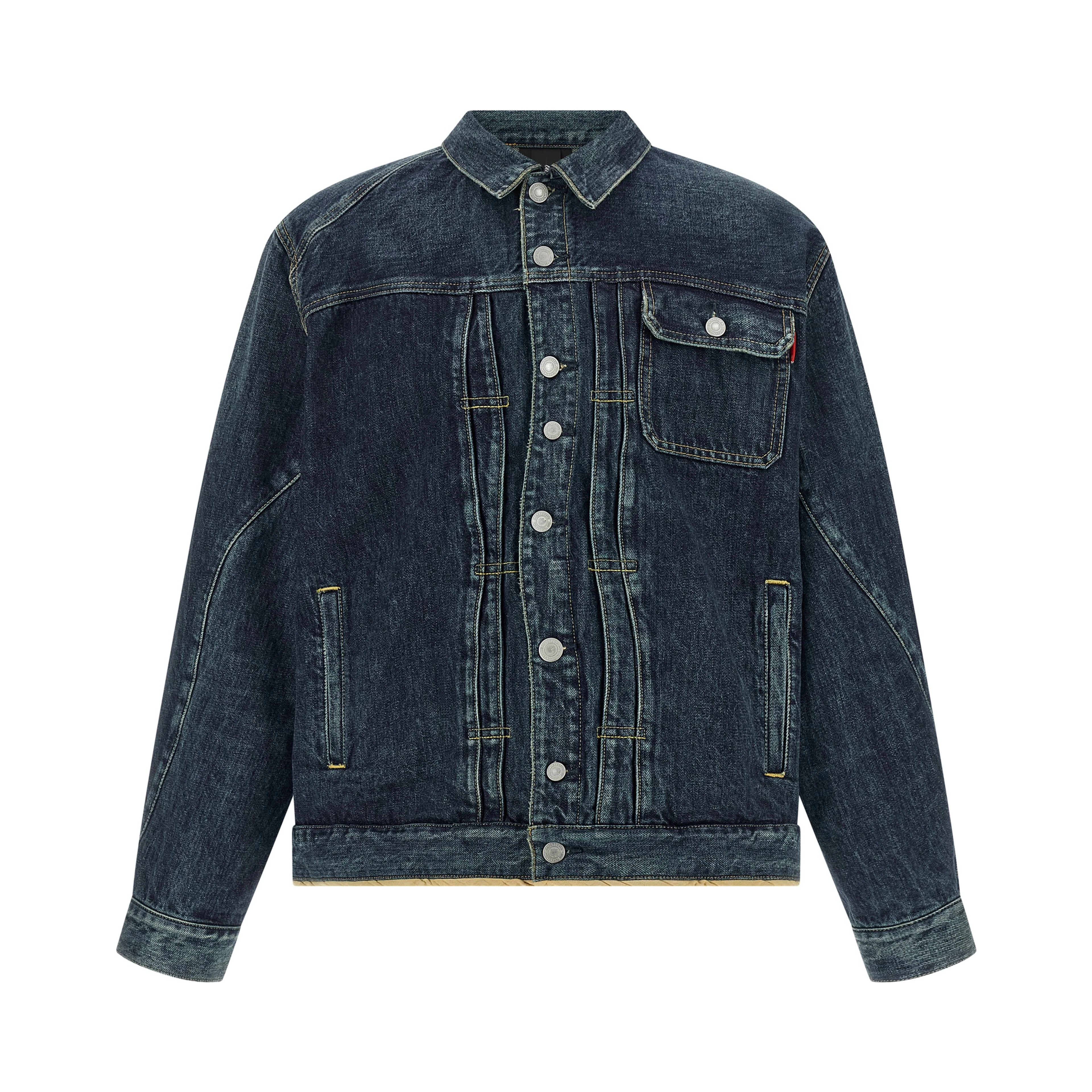 Blue Cotton Denim Jacket