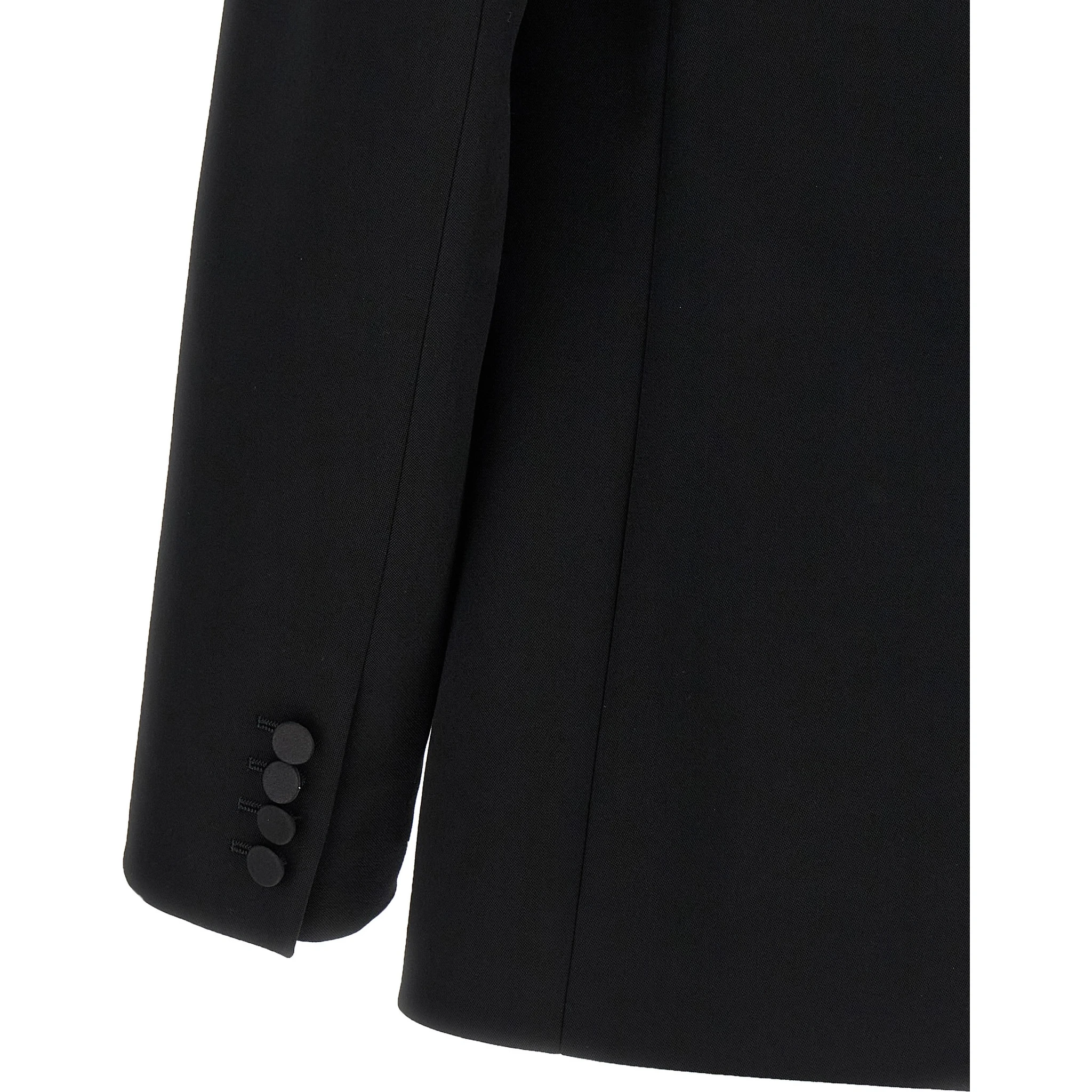 Black Wool Blazer