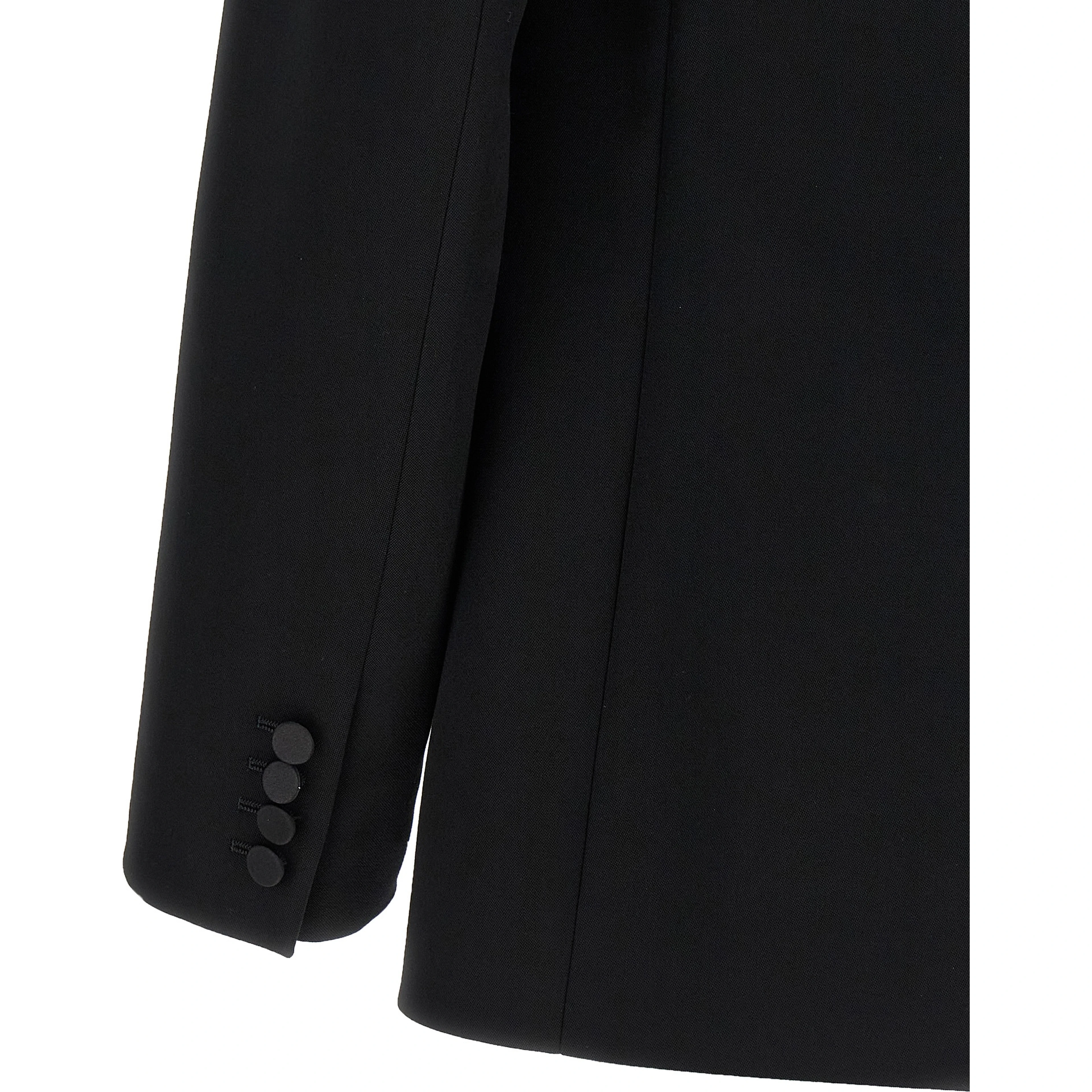 Black Wool Blazer
