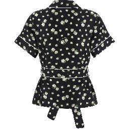 Black Silk Blouse