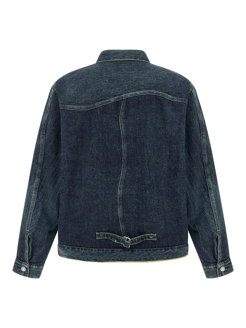 Blue Cotton Denim Jacket