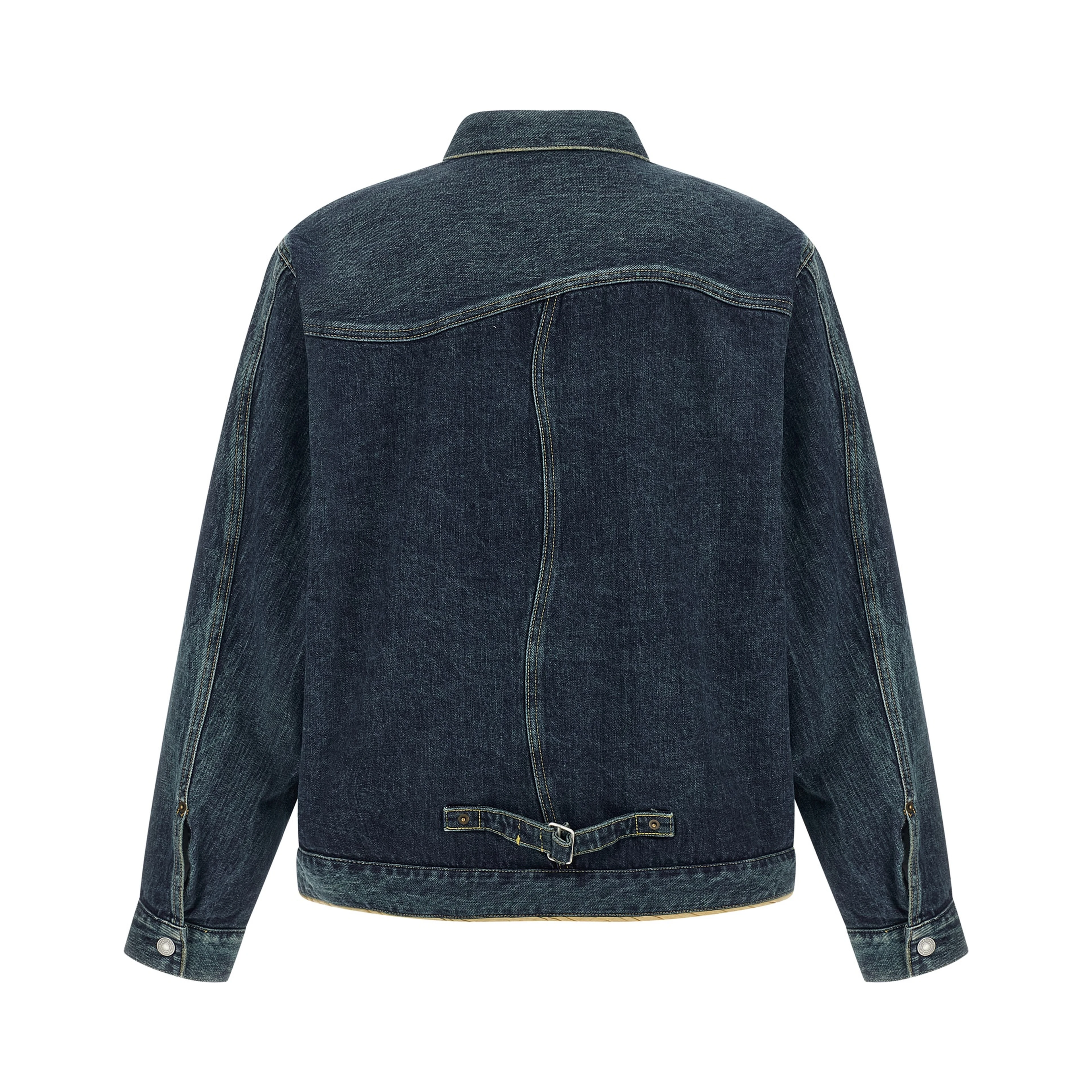 Blue Cotton Denim Jacket